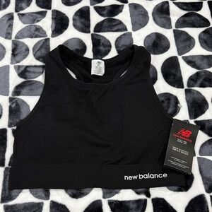 New Balance Black Sports Bra BNWT